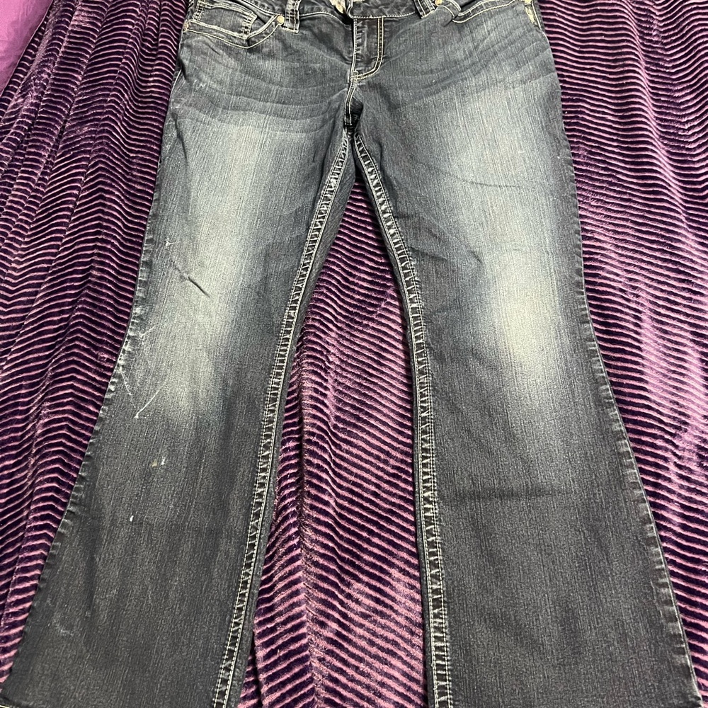 Silver Jeans Women's Flare Gray Jeans